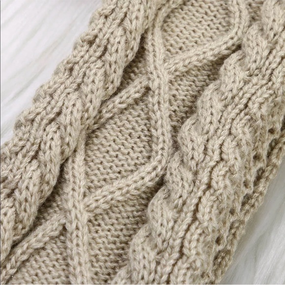 long leg warmers thigh high stocking boot socks - Picture 6 of 6